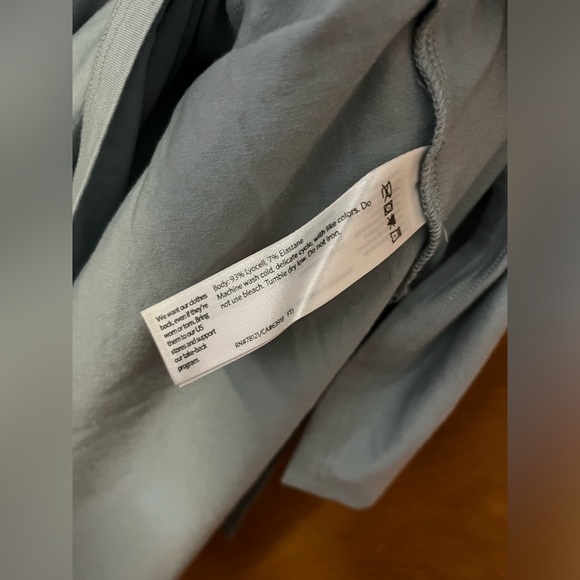 NWT Eileen Fisher Organic Cotton V-Neck midi Dress S - Picture 7 of 8